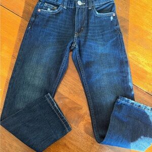 Zara Men's Dark Indigo Straight Jeans-worn one time!